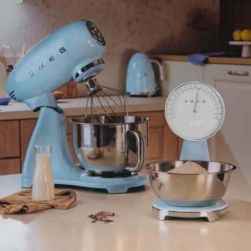 Smeg 50's Style analog kjøkkenvekt - Pastell blue - Smeg