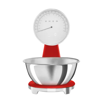 Smeg 50's Style analog kjøkkenvekt - Red - Smeg