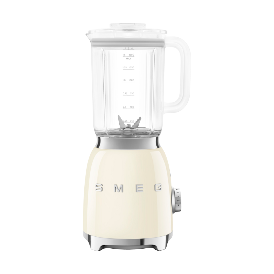 Smeg 50's Style blender 800 watt Créme hvit | Skandinavisk Design | Hvit