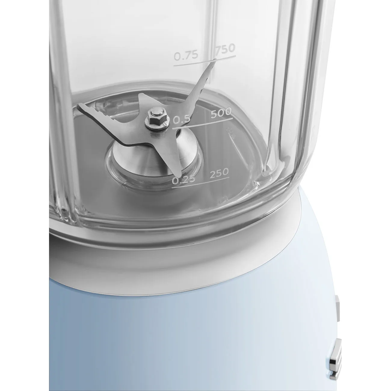 Smeg 50's Style blender 800 watt, Pastellblå Smeg
