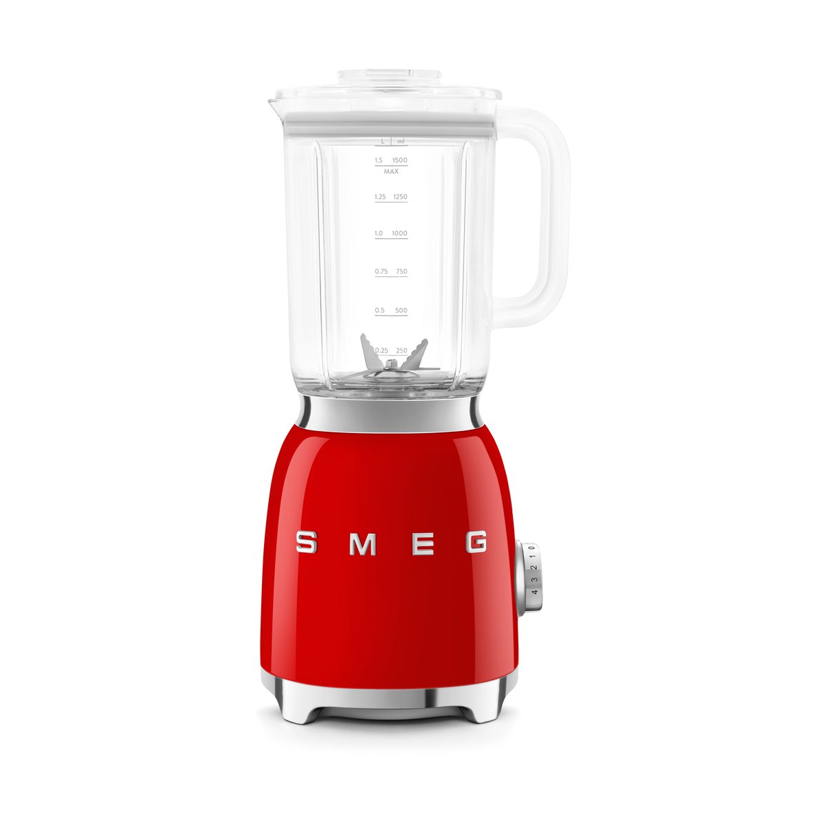 Smeg 50's Style blender 800 watt Rød | Skandinavisk Design | Rød