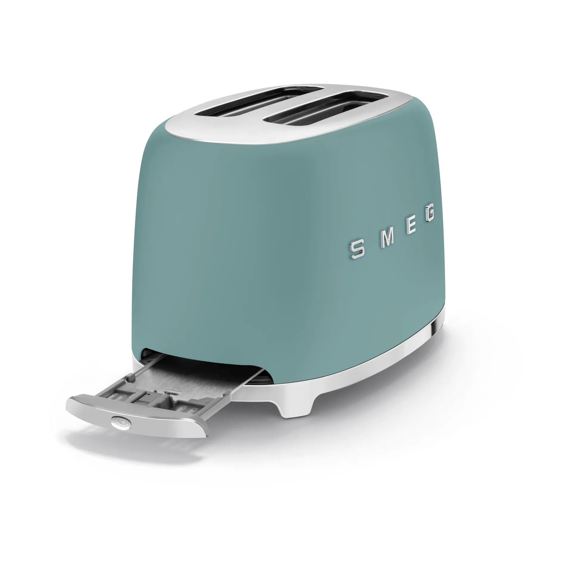 Smeg 50's Style brødrister 2 skiver, Emerald green Smeg