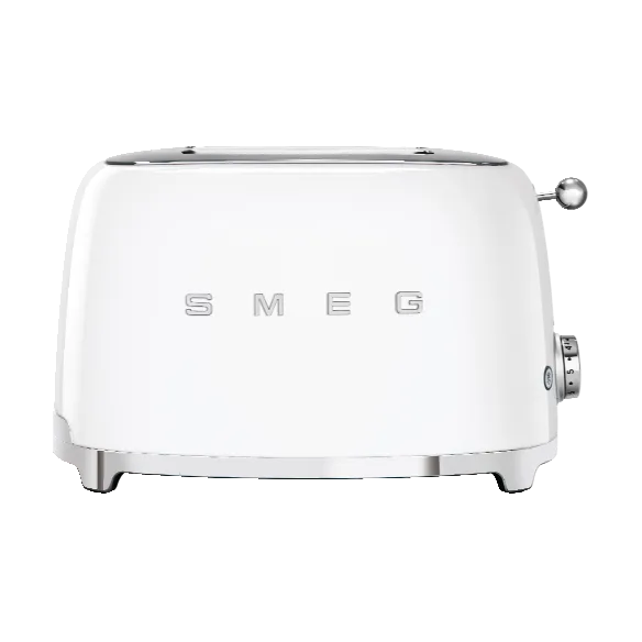 Smeg 50's Style brødrister 2 skiver, Hvit Smeg