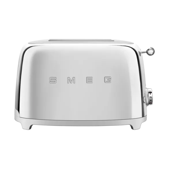 Smeg 50's Style brødrister 2 skiver, Krom Smeg