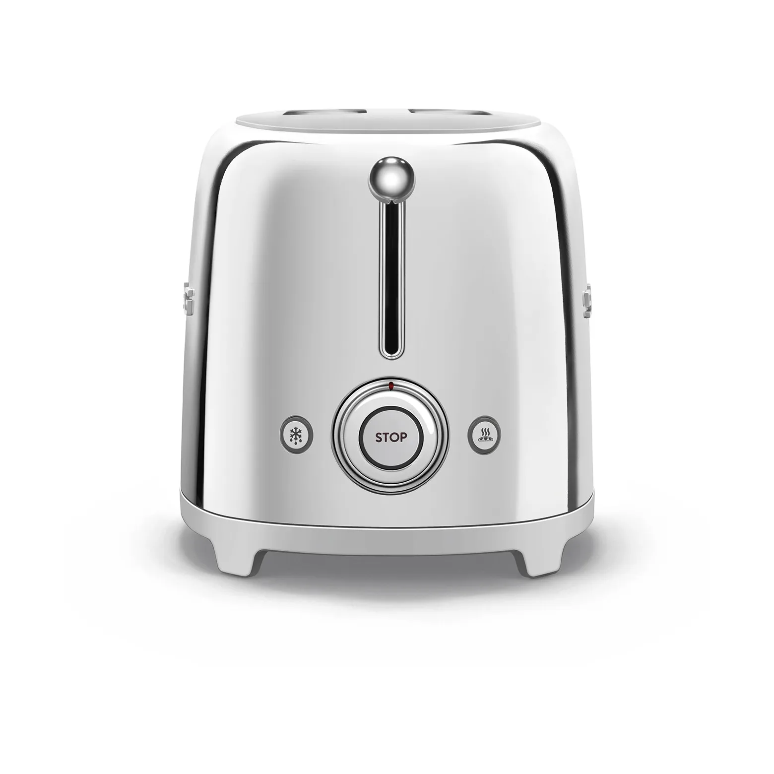 Smeg 50's Style brødrister 2 skiver, Krom Smeg