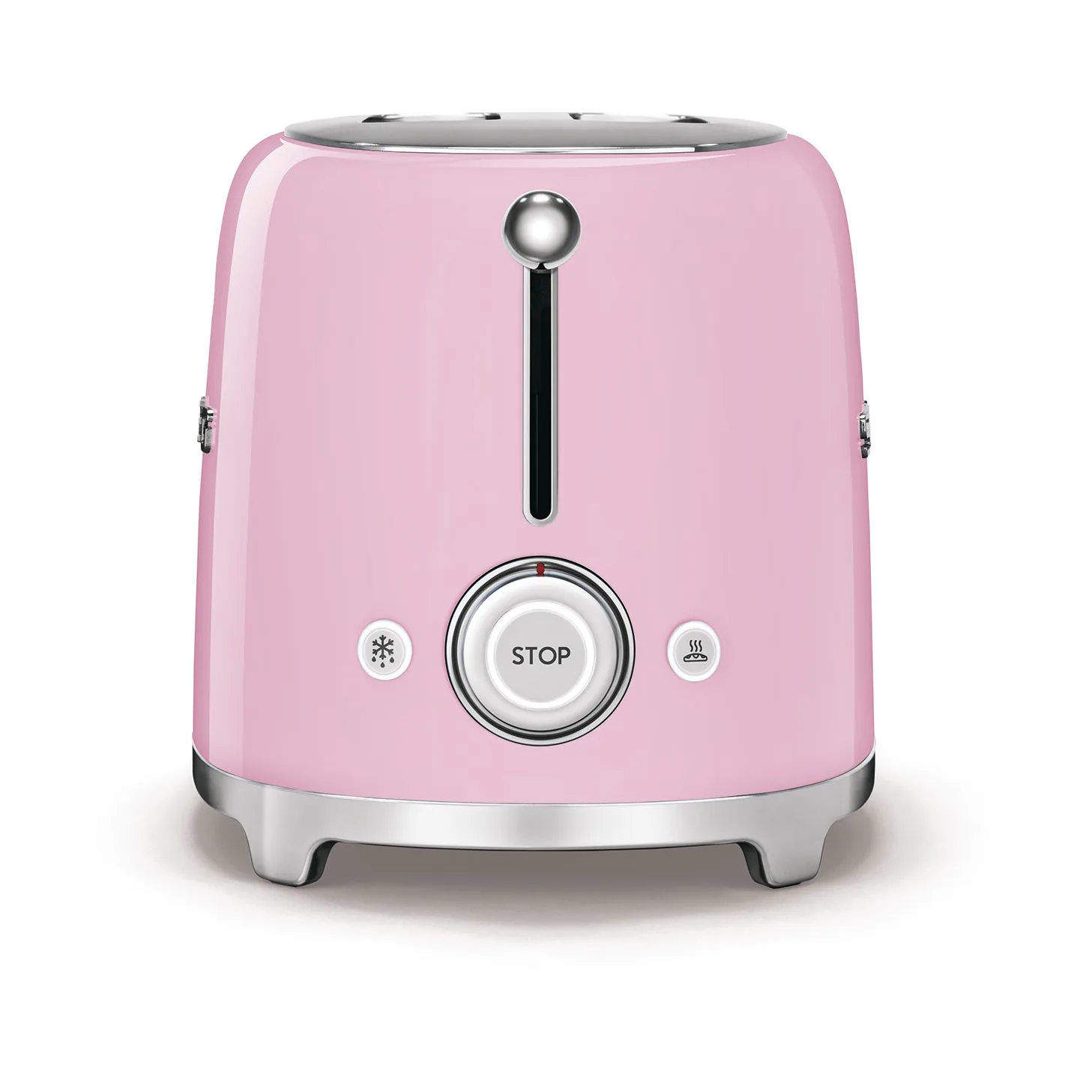 Smeg 50's Style brødrister 4x2 skiver, Rosa Smeg