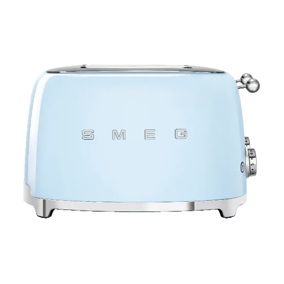 Smeg 50's Style brødrister 4x4 skiver, Pastellblå Smeg