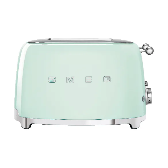 Smeg 50's Style brødrister 4x4 skiver, Pastellgrønn Smeg