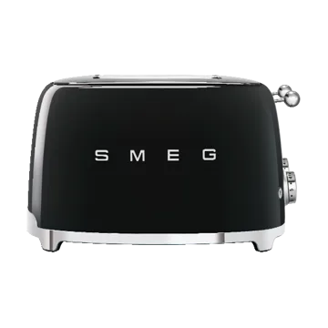 Smeg 50's Style brødrister 4x4 skiver - Svart - Smeg