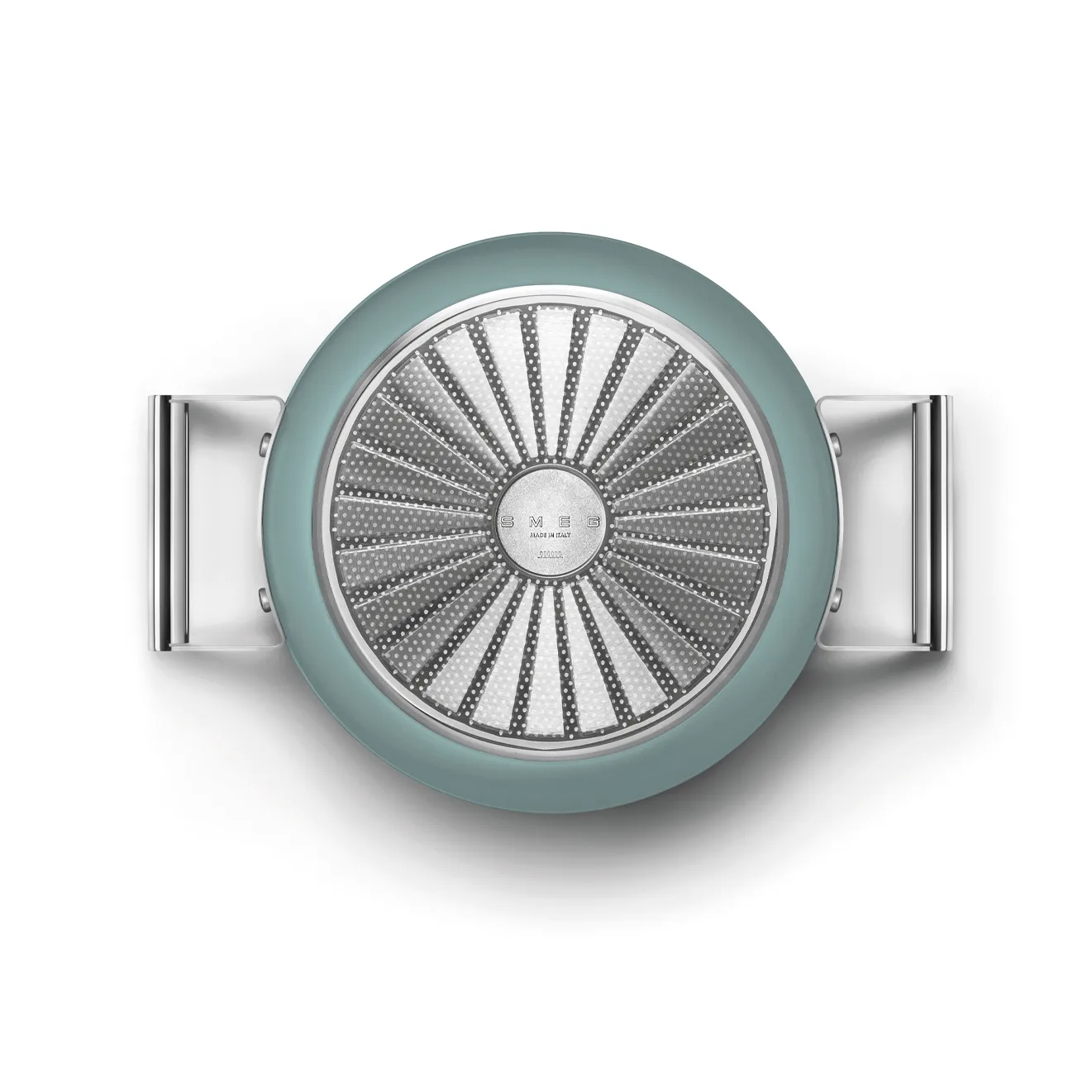 Smeg 50's style gryte keramisk Ø24 cm, Emerald green Smeg