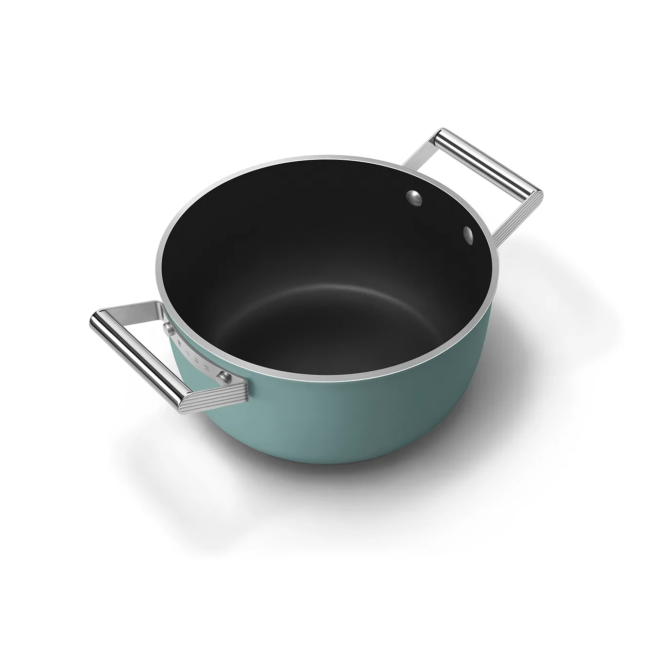 Smeg 50's style gryte keramisk Ø24 cm, Emerald green Smeg