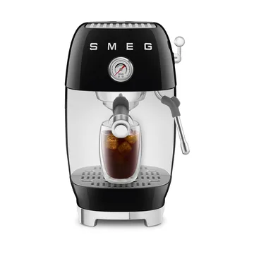 Smeg 50's style halvautomatisk espressomaskin ECF03 - Black - Smeg