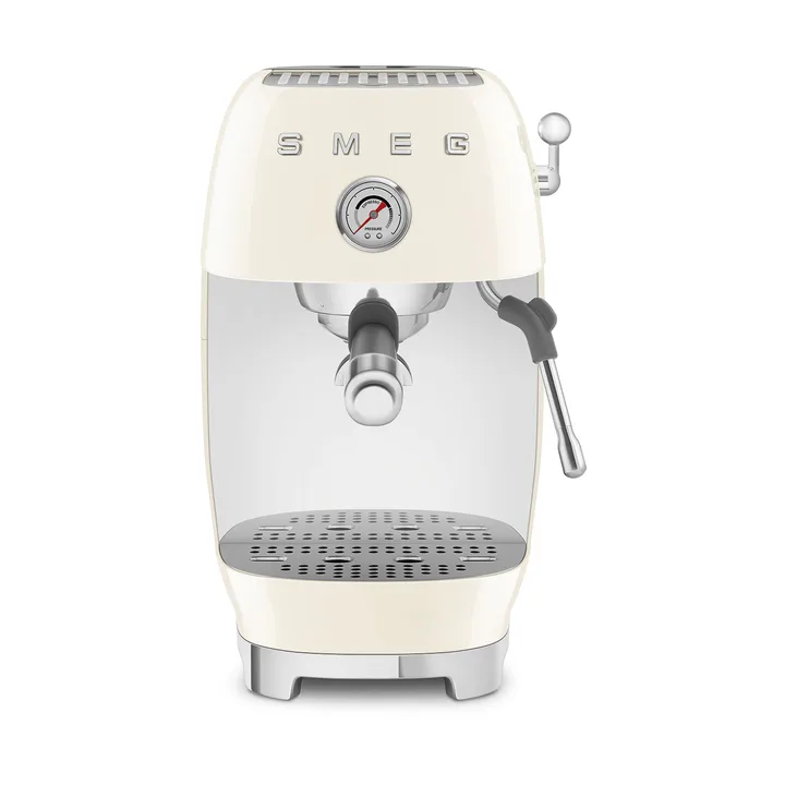 Smeg 50's style halvautomatisk espressomaskin ECF03 - Cream - Smeg