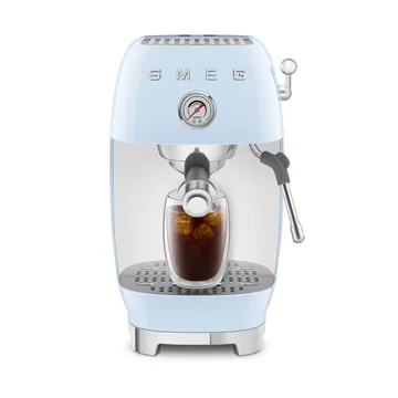 Smeg 50's style halvautomatisk espressomaskin ECF03 - Pastel blue - Smeg