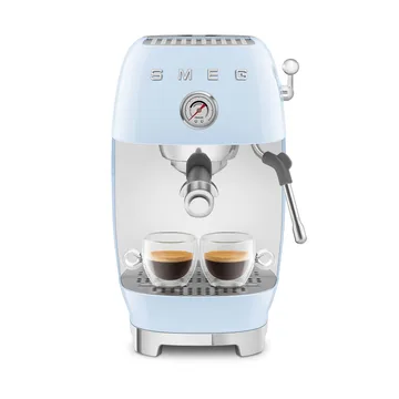 Smeg 50's style halvautomatisk espressomaskin ECF03 - Pastel blue - Smeg