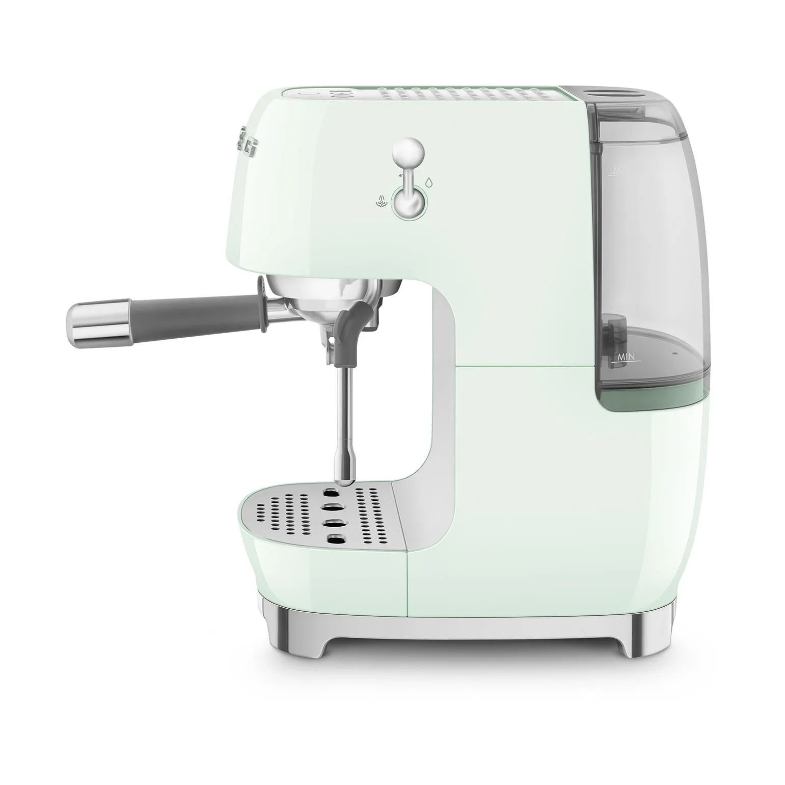 Smeg 50's style halvautomatisk espressomaskin ECF03, Pastel green Smeg