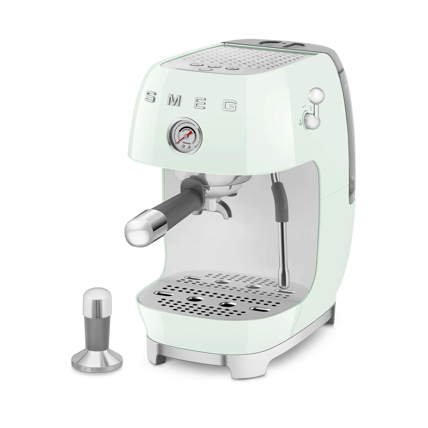 Smeg 50's style halvautomatisk espressomaskin ECF03, Pastel green Smeg