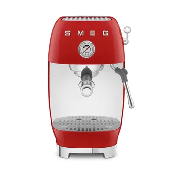 Smeg 50's style halvautomatisk espressomaskin ECF03 - Red - Smeg