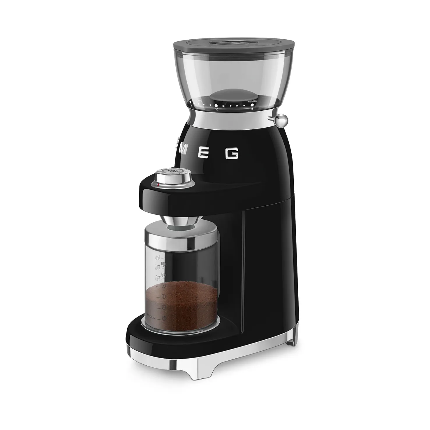Smeg 50's style kaffekvern CGF03, Black Smeg