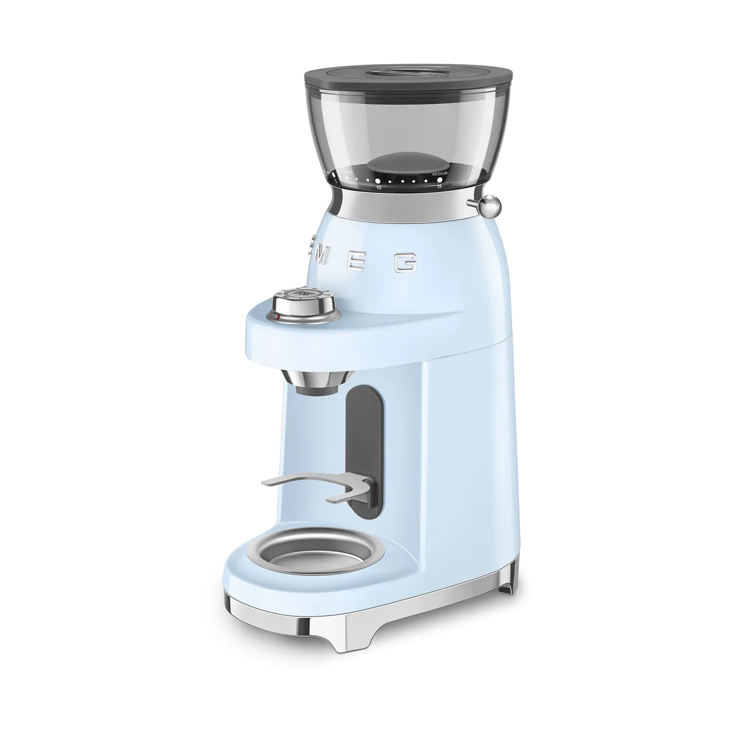 Smeg 50's style kaffekvern CGF03, Pastel blue Smeg