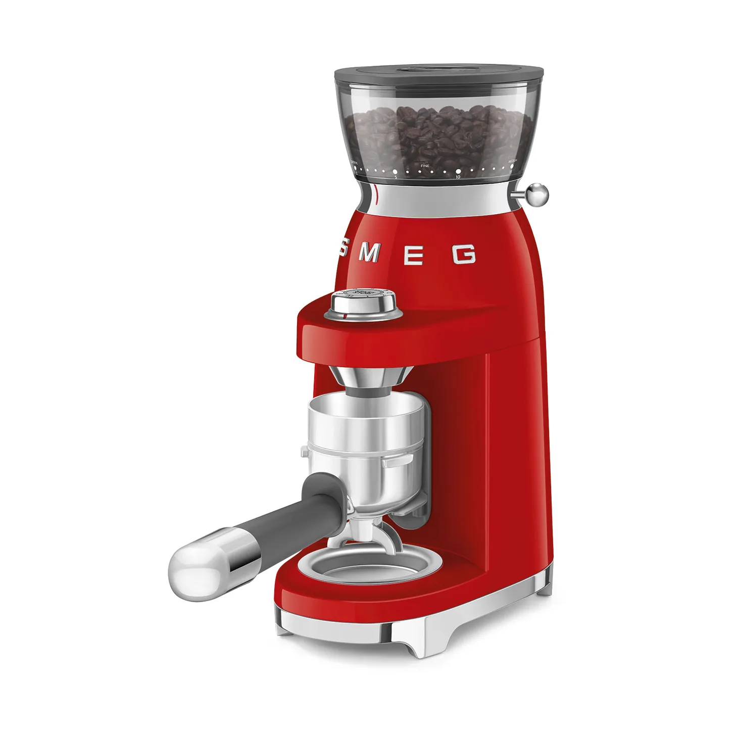 Smeg 50's style kaffekvern CGF03, Red Smeg
