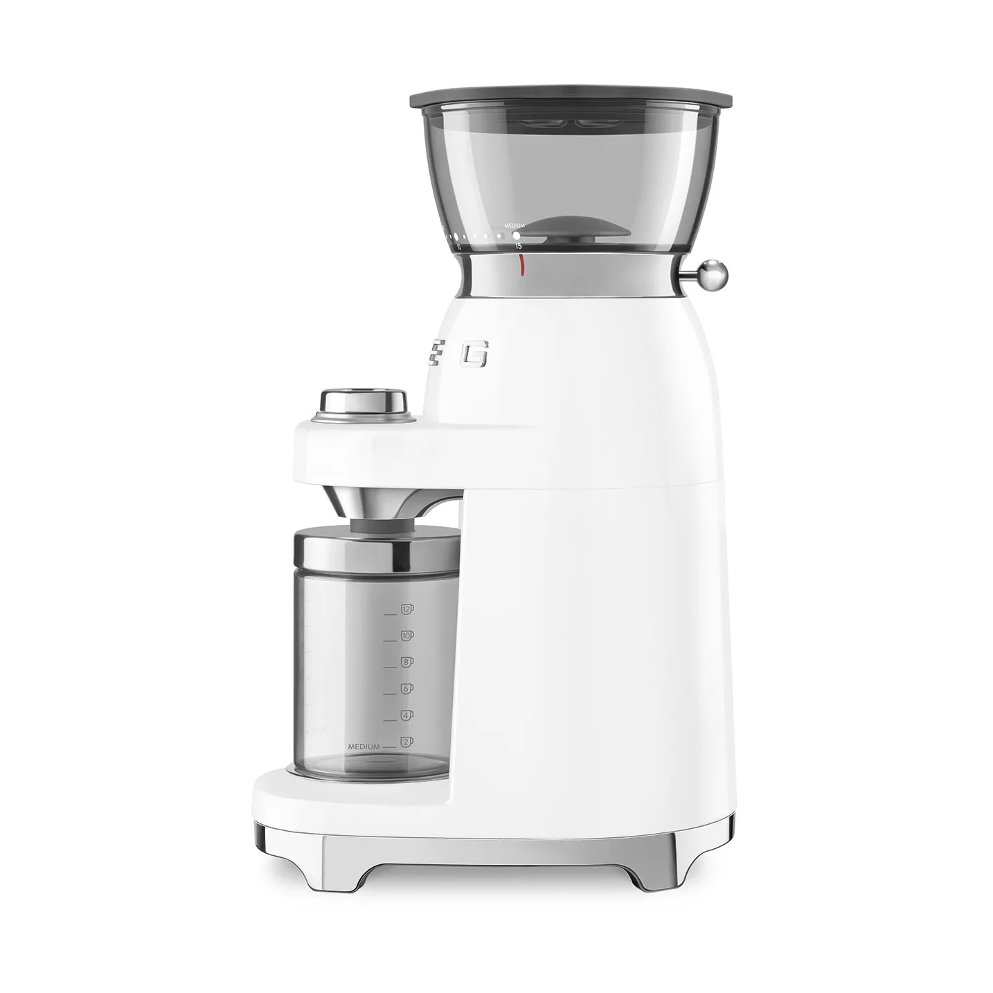 Smeg 50's style kaffekvern CGF03, White Smeg