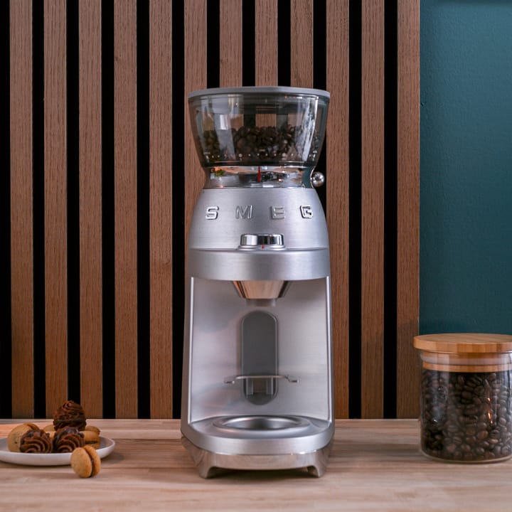 Smeg 50's Style kaffekvern, Chrome Smeg