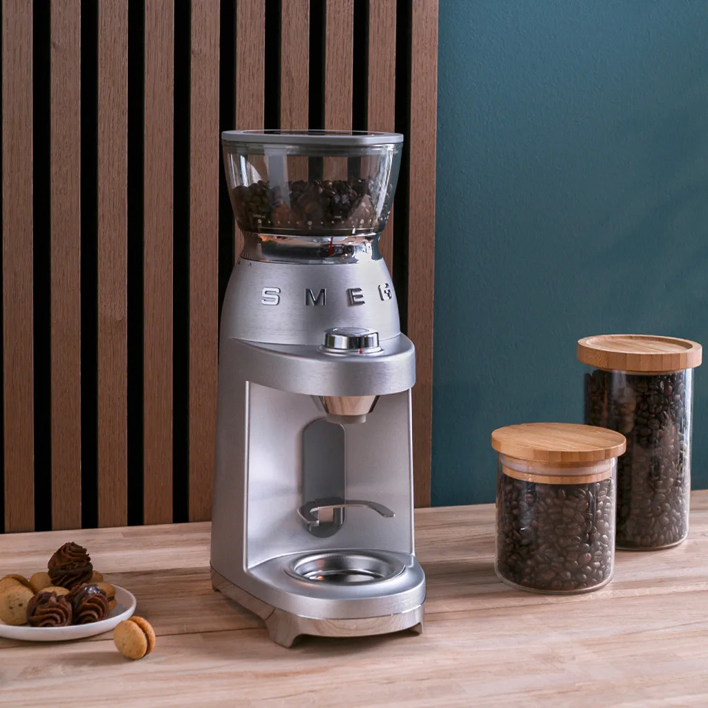 Smeg 50's Style kaffekvern, Chrome Smeg