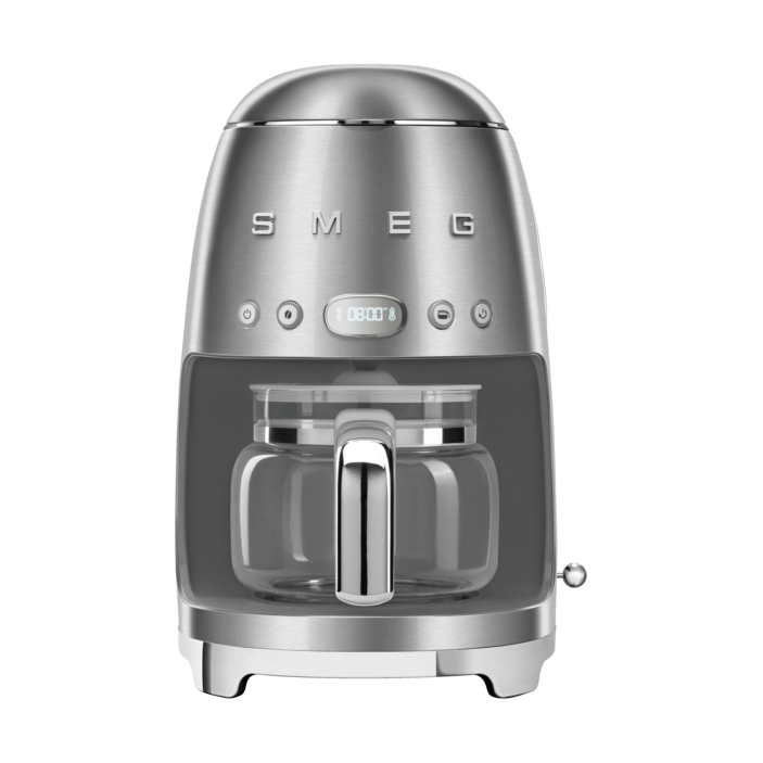 Smeg 50's Style kaffetrakter Krom | Skandinavisk Design | Sølv