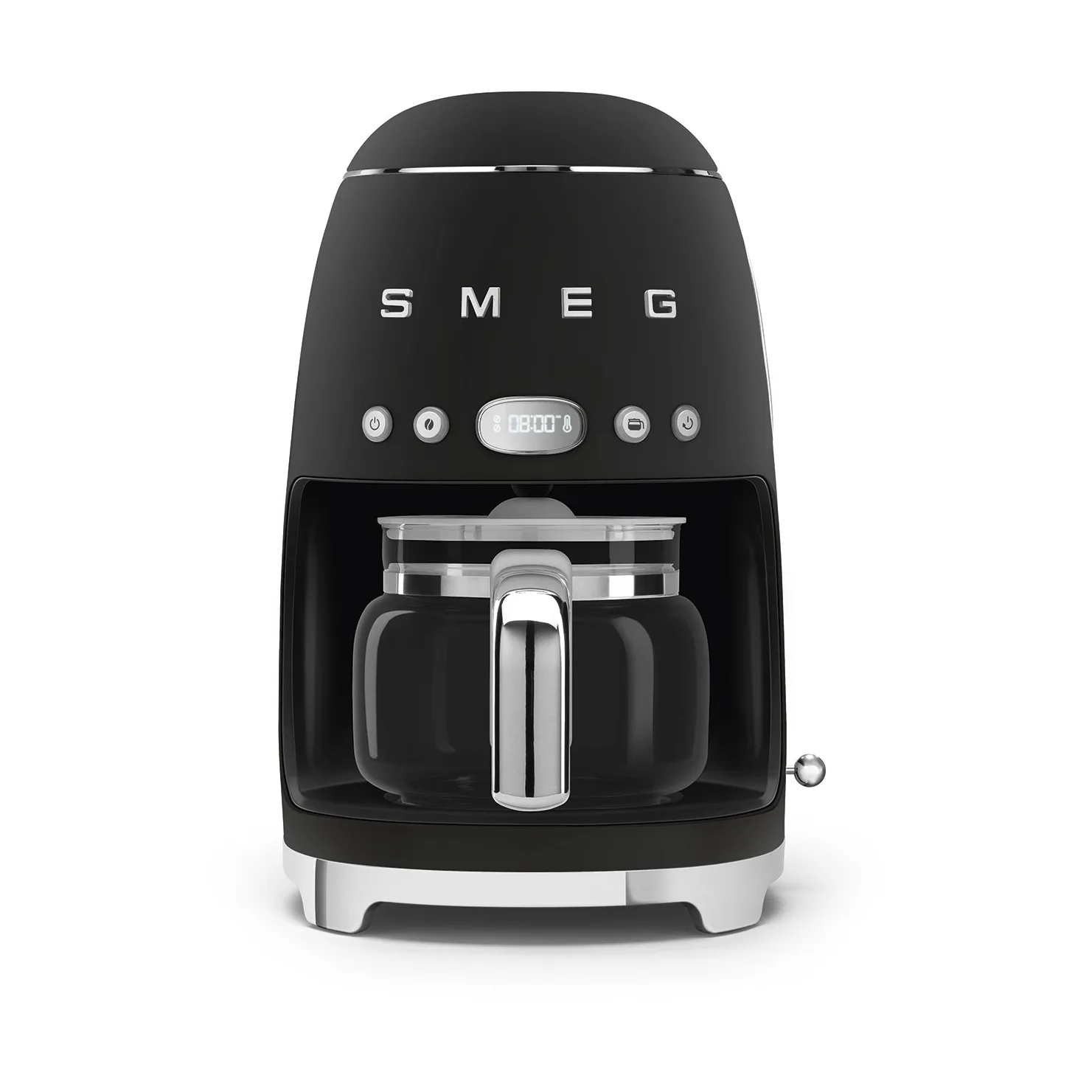 Smeg 50's Style kaffetrakter, Matt black Smeg