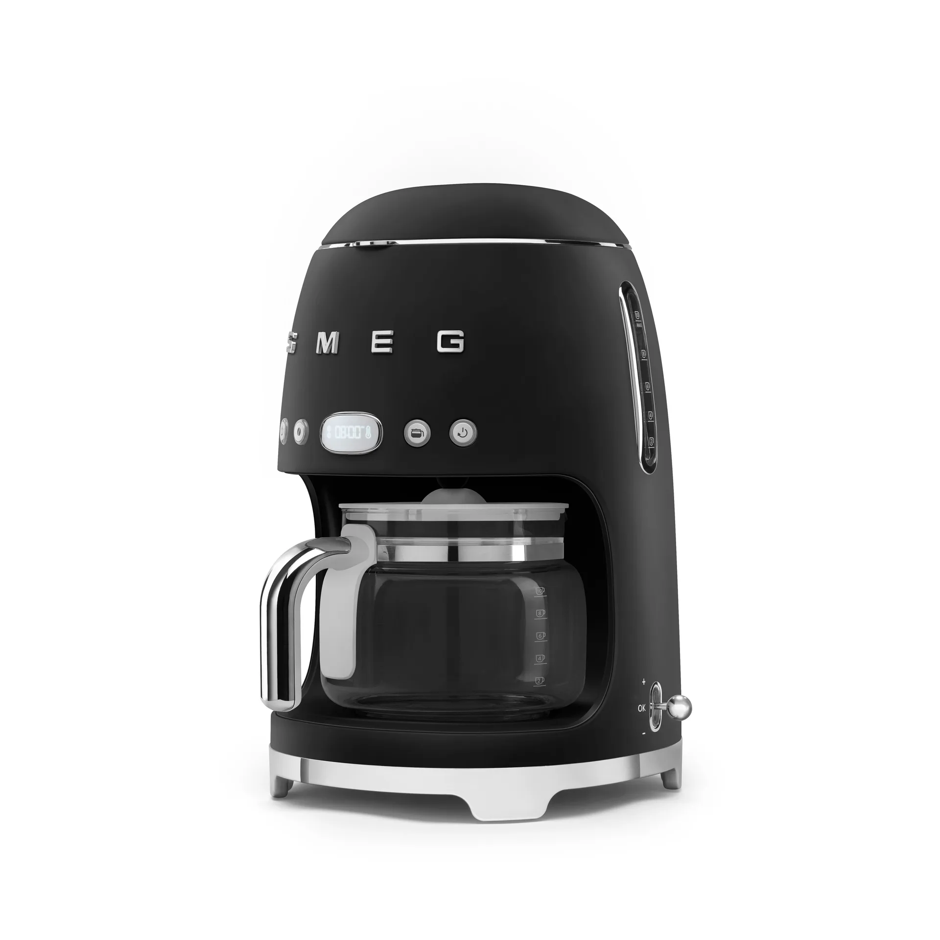 Smeg 50's Style kaffetrakter, Matt black Smeg