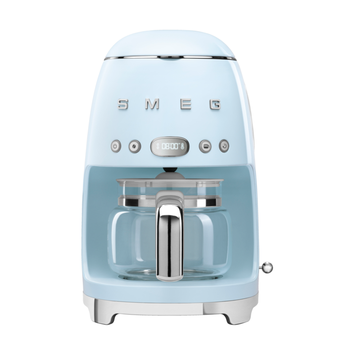 Smeg 50's Style kaffetrakter Pastellblå | Skandinavisk Design | Blå