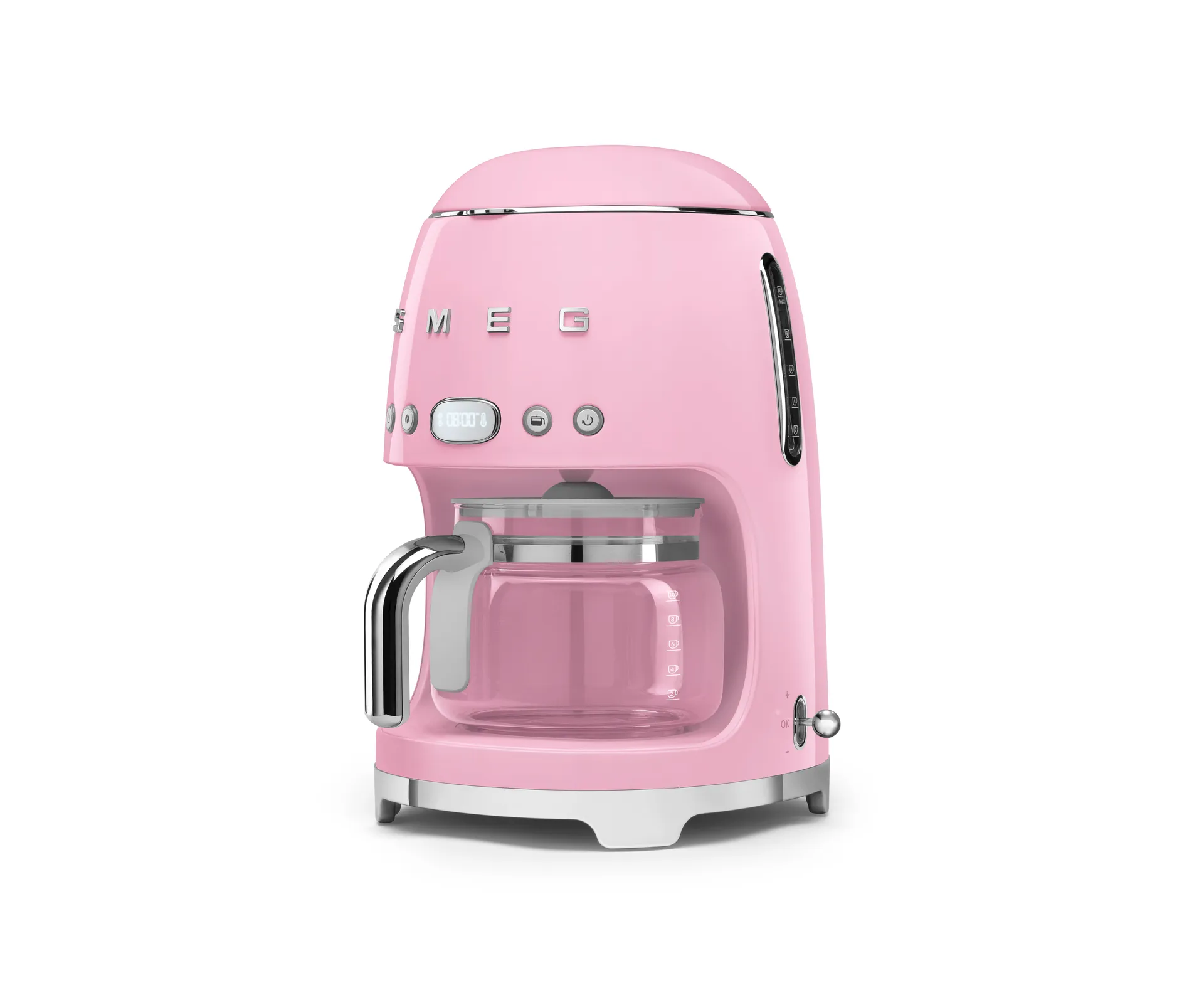 Smeg 50's Style kaffetrakter, Rosa Smeg