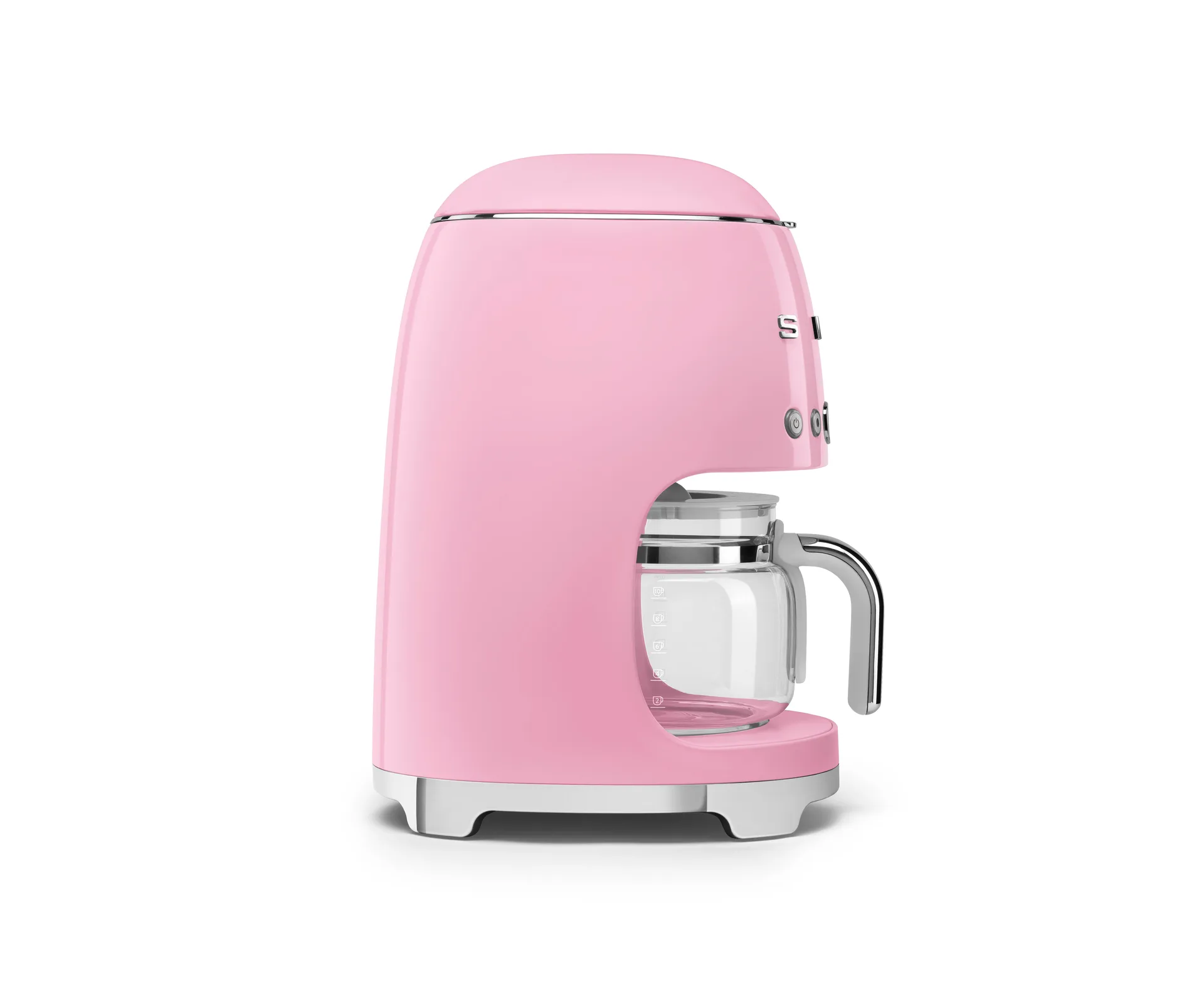 Smeg 50's Style kaffetrakter, Rosa Smeg