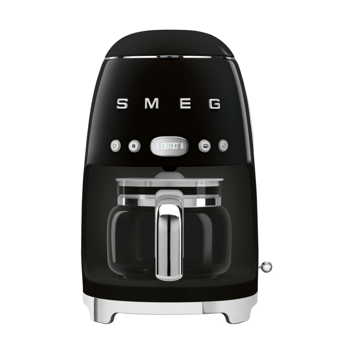 Smeg 50's Style kaffetrakter Svart | Skandinavisk Design | Svart