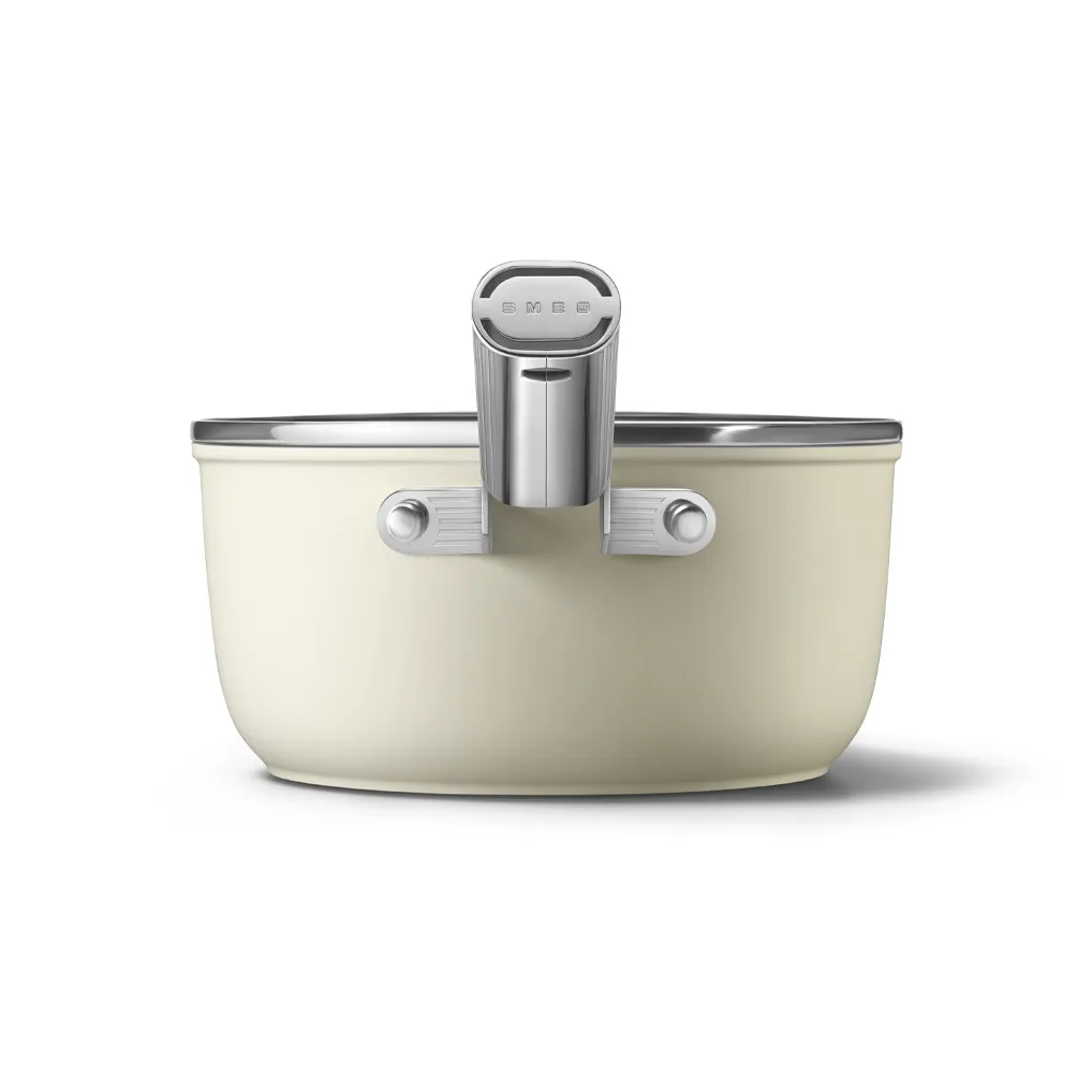 Smeg 50's style kasserolle keramisk Ø20 cm, Cream Smeg