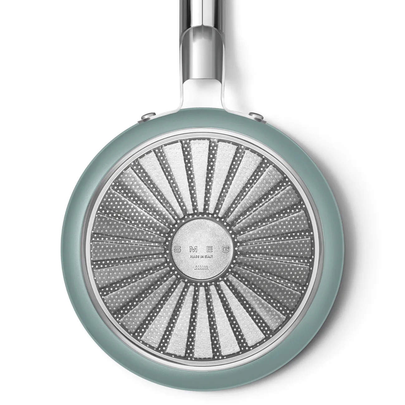 Smeg 50's style kasserolle keramisk Ø20 cm, Emerald green Smeg