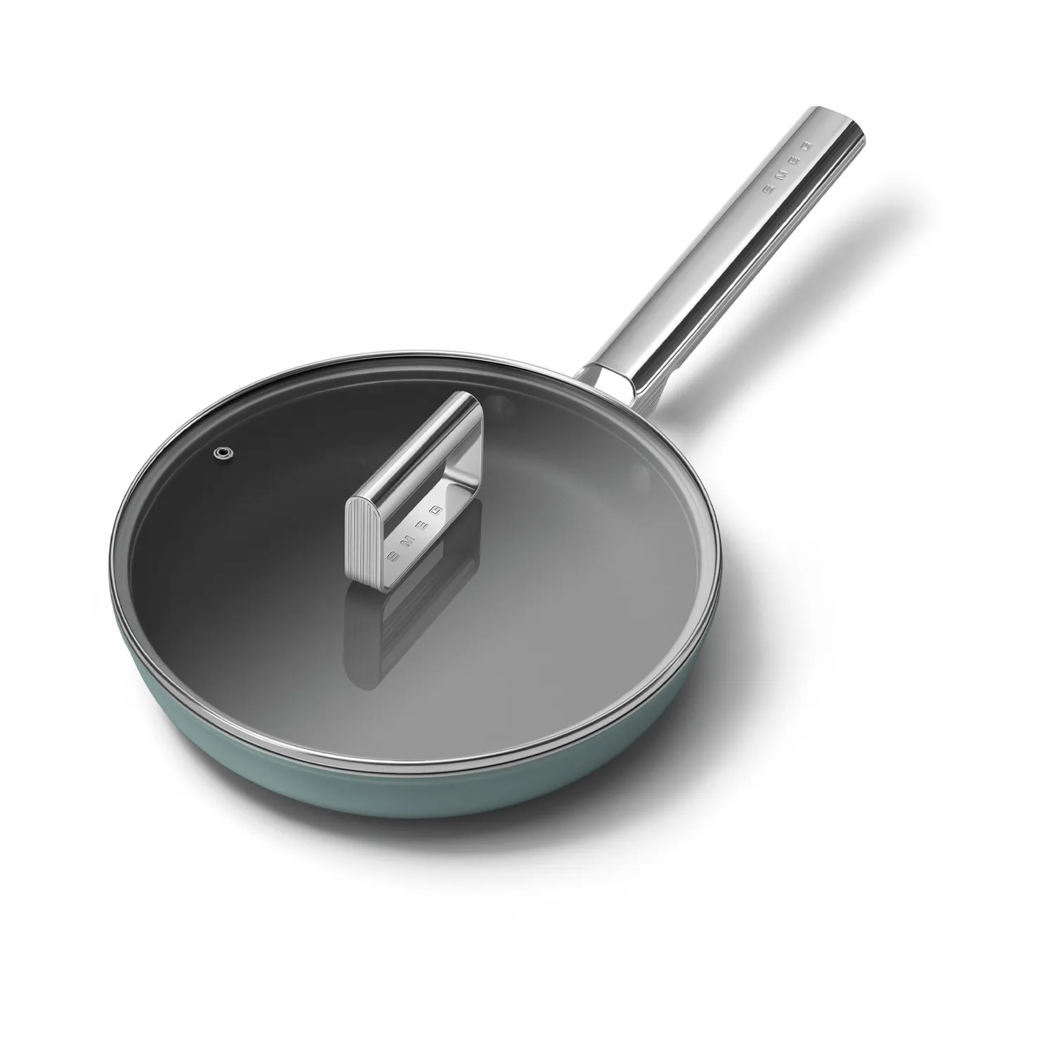 Smeg 50's style keramisk stekepanne Ø20 cm, Emerald green Smeg