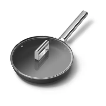 Smeg 50's style keramisk stekepanne Ø24 cm - Black - Smeg