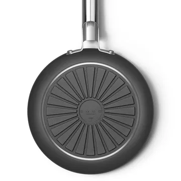 Smeg 50's style keramisk stekepanne Ø24 cm - Black - Smeg