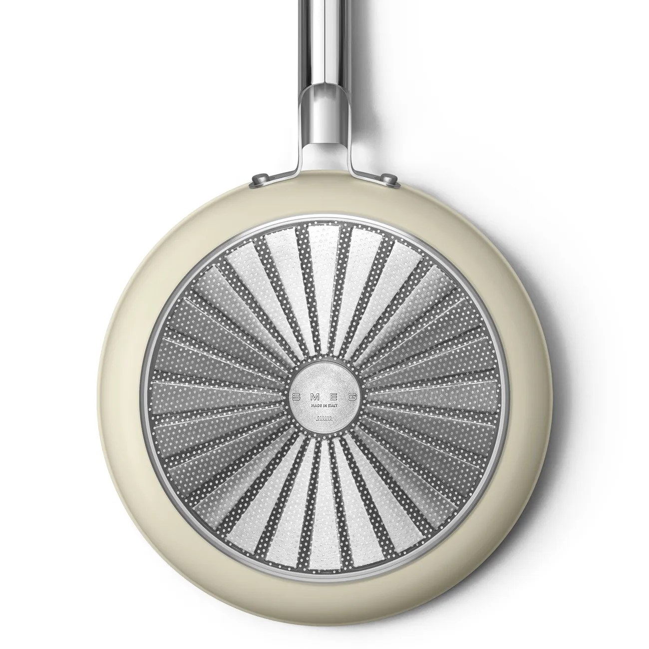 Smeg 50's style keramisk stekepanne Ø28 cm, Cream Smeg