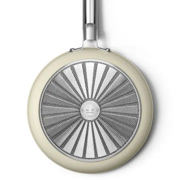 Smeg 50's style keramisk stekepanne Ø28 cm - Cream - Smeg