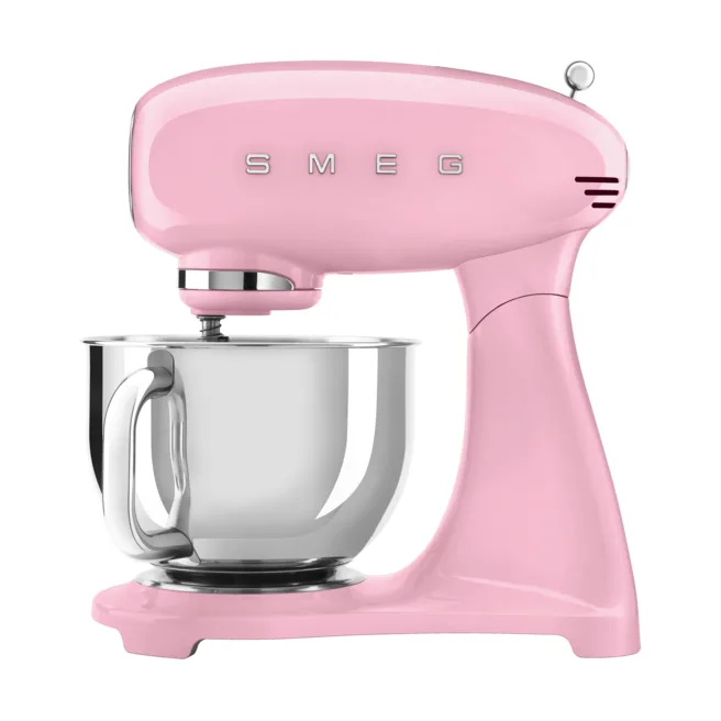 Smeg 50's Style kjøkkenmaskin 4,8 L, Rosa Smeg