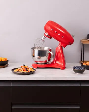 Smeg 50's style kjøkkenmaskin - Rød, 1000 W, 4,8 l - Smeg