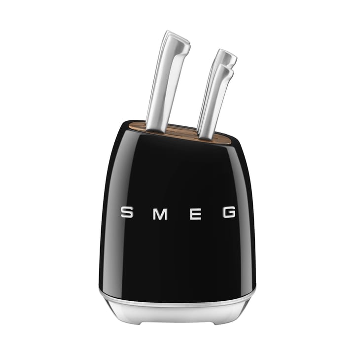 Smeg 50's Style knivsett 7 deler - Black - Smeg