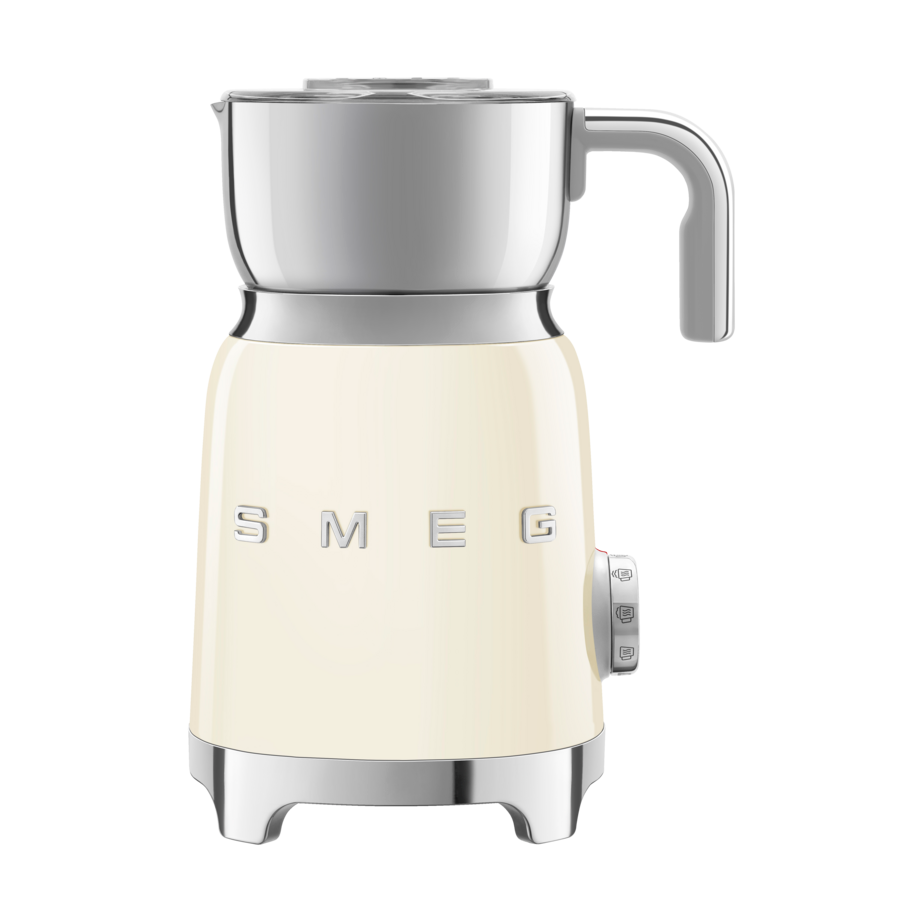 Smeg 50's Style melkeskummer 60 cl Créme hvit | Skandinavisk Design | Beige