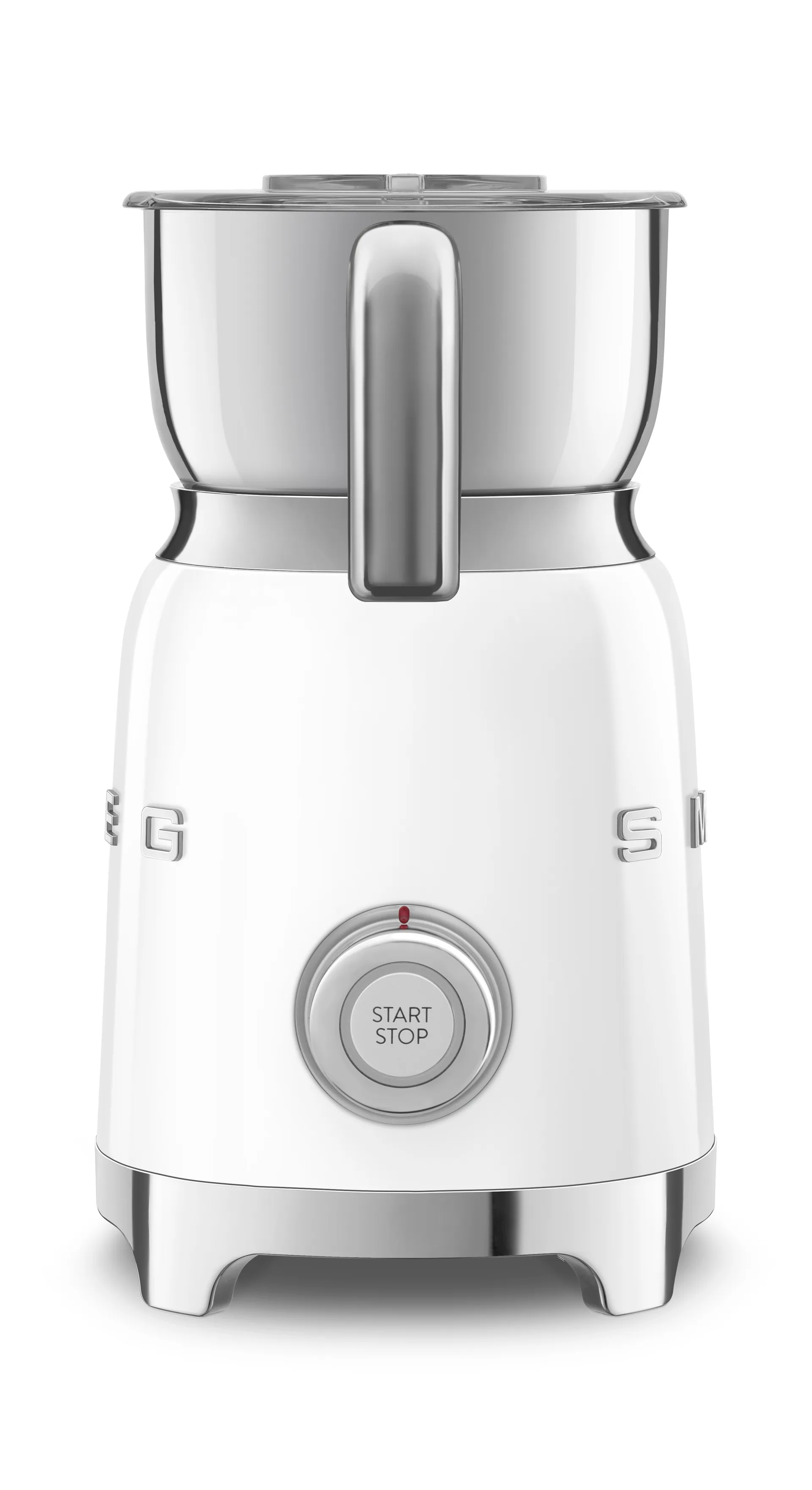 Smeg 50's Style melkeskummer 60 cl, Hvit Smeg