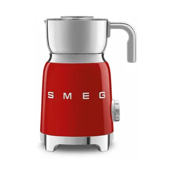 Smeg 50's Style melkeskummer 60 cl - Rød - Smeg