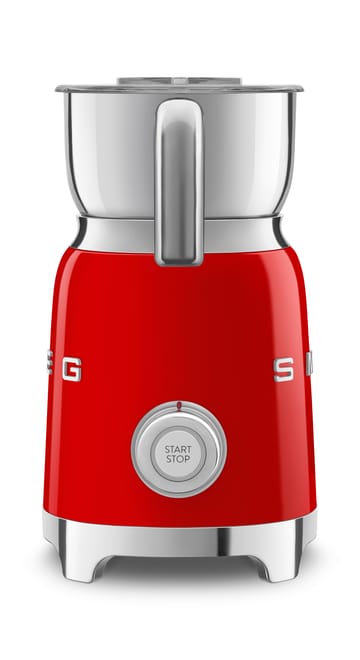 Smeg 50's Style melkeskummer 60 cl - Rød - Smeg
