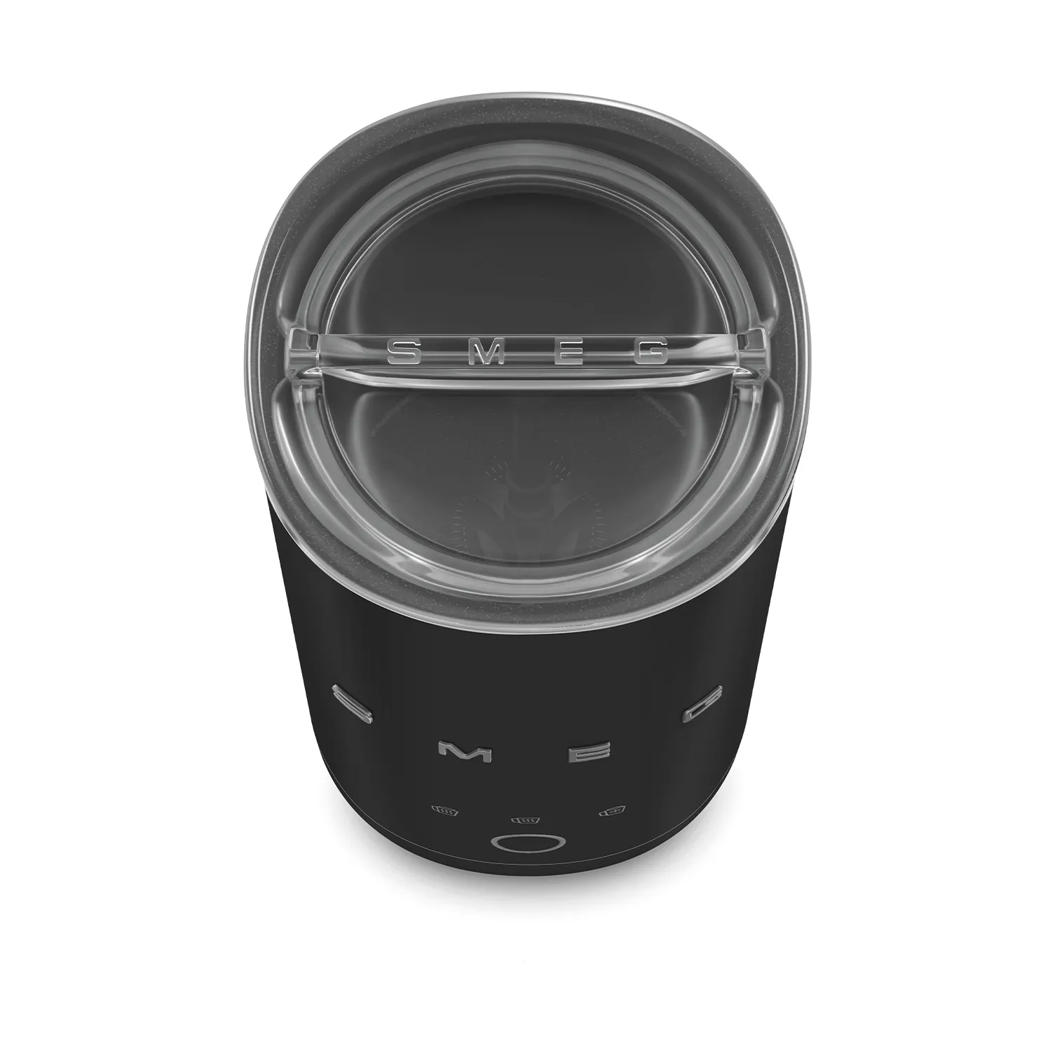 Smeg 50's style mini melkeskummer, Svart Smeg